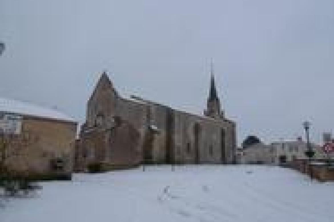 Maillé sous la neige