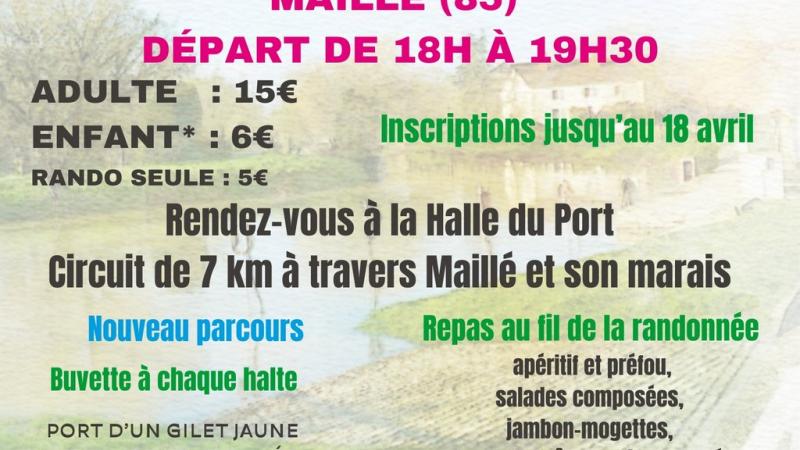 RANDO GOURMANDE À MAILLÉ
