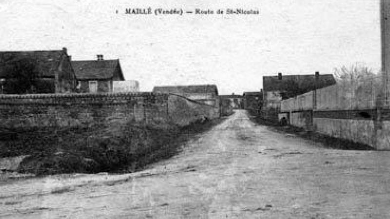 La rue Saint Nicolas autrefois