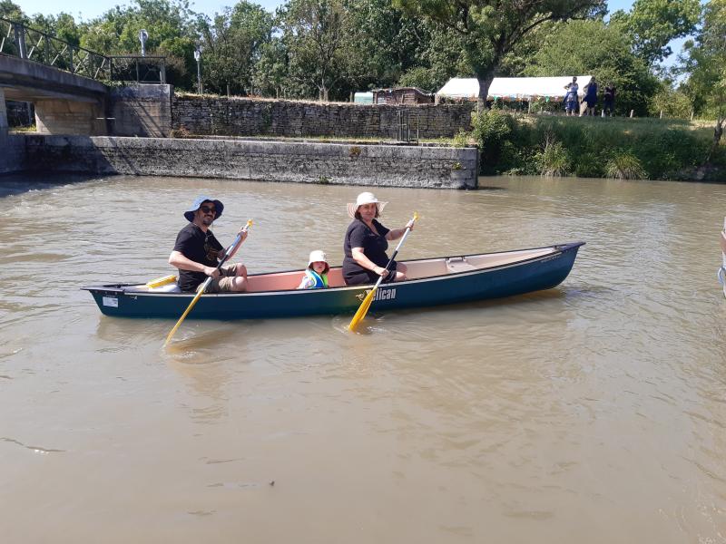 balade en canoë